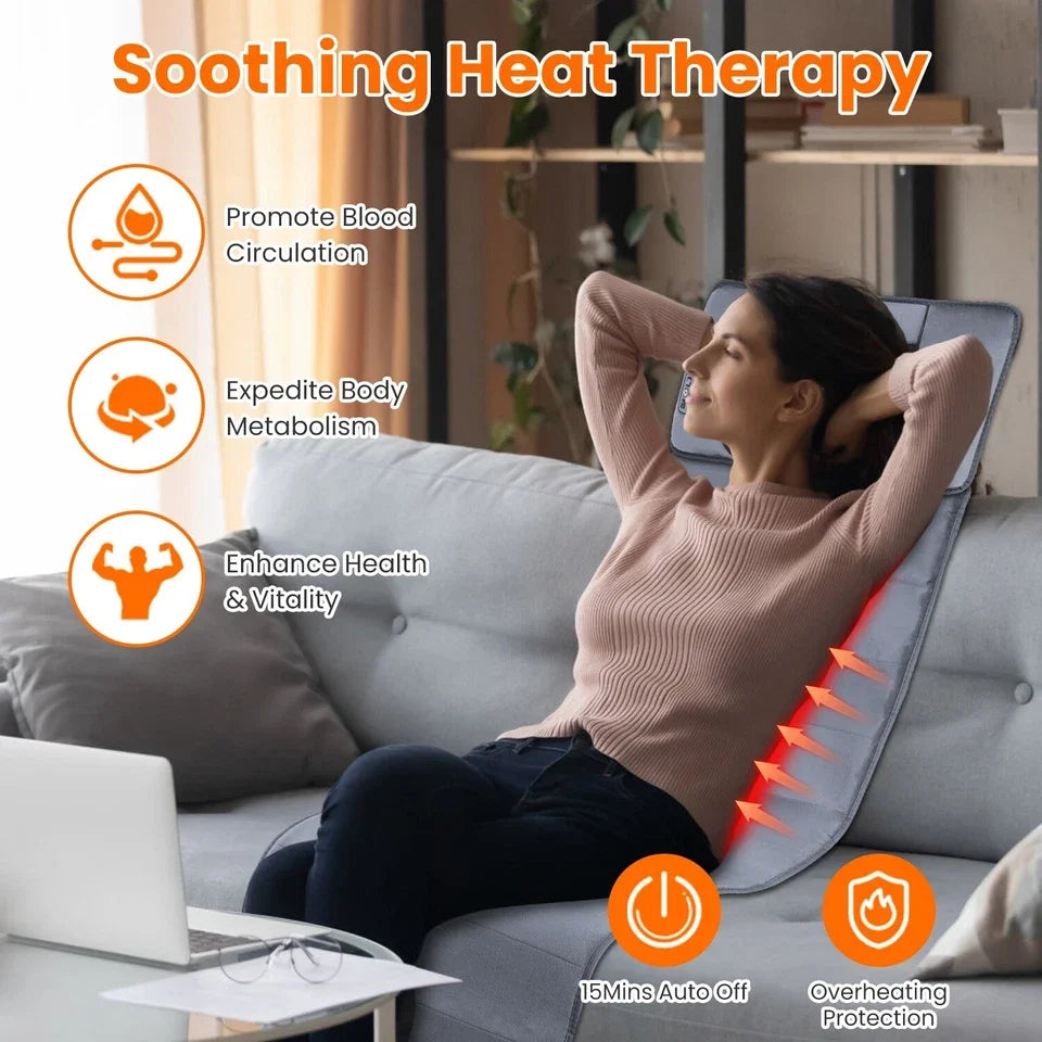 Multifunctional Electric Massage Mat For Full Body Kneading Neck Back