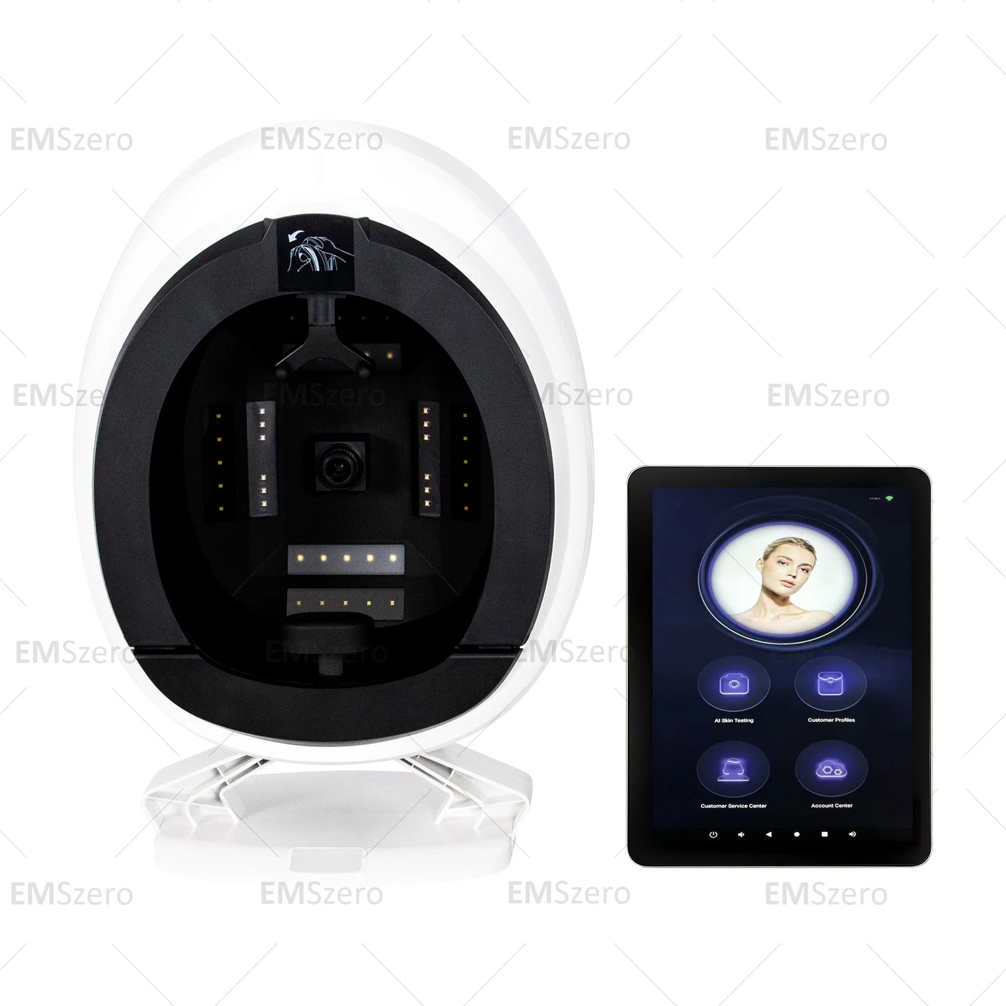 Smart Facial Skin Detection And Analysis Instrument For Beauty Centers