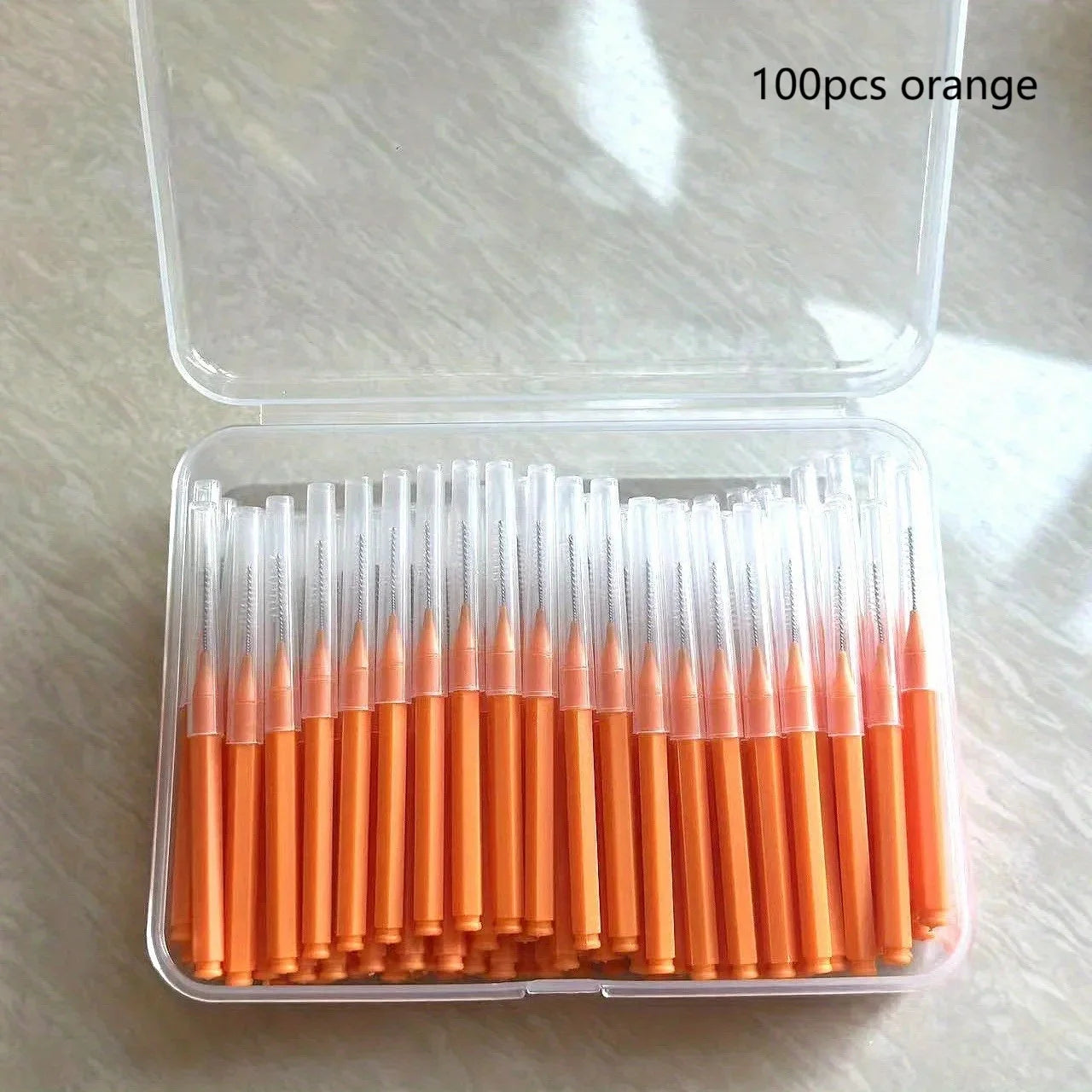 Interdental Brushes 100Pcs Box For Orthodontic Dental Care