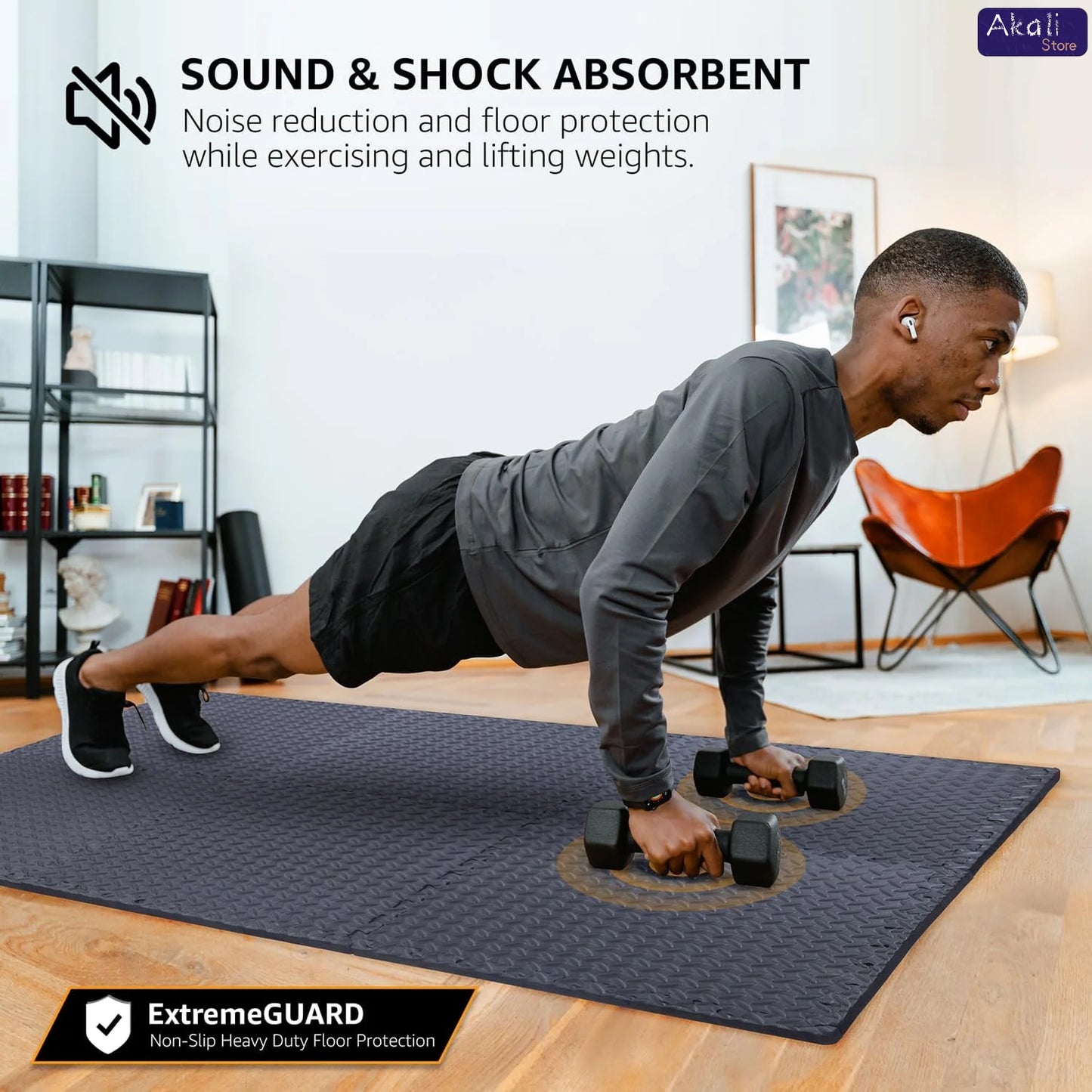 Interlocking EVA Foam Floor Tiles For Home Gym And Yoga