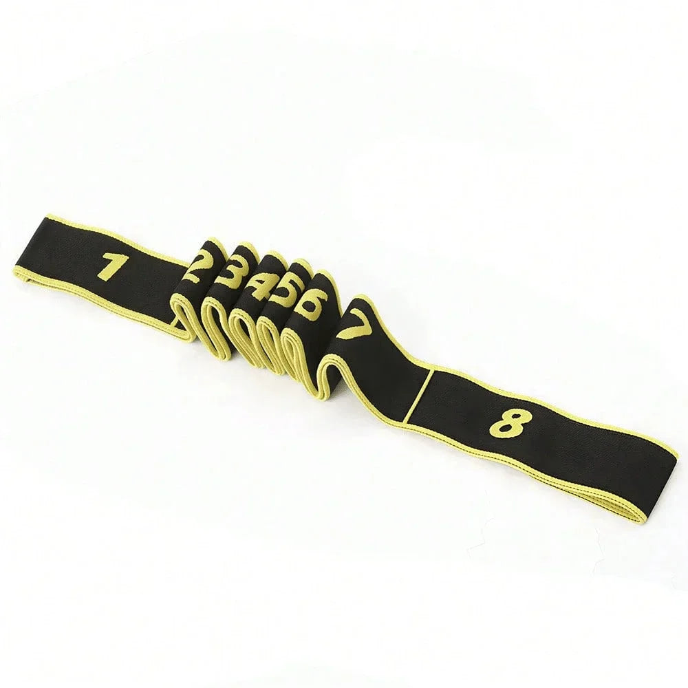 Multicolor Yoga Elastic Band For Fitness And Pilates