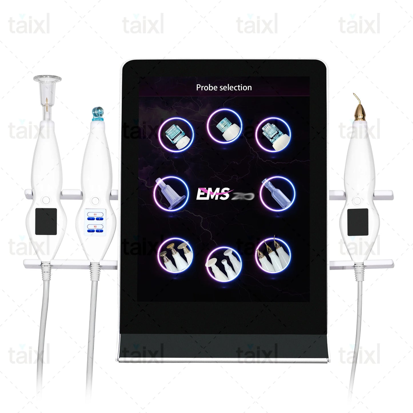 Cold Plasma 8 In 1 Diamond Stamp Ozone Facial Machine