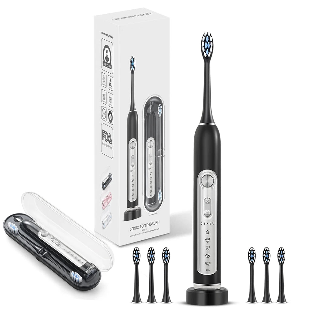 SUBORT S7 Super Sonic Electric Toothbrush For Adults With Timer