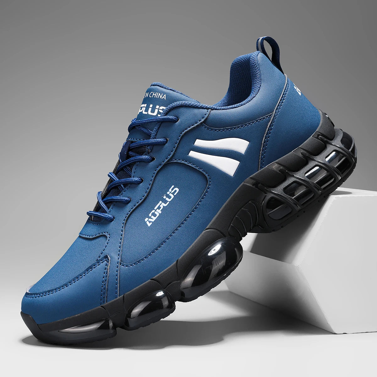 Thick-Sole Anti-Slip Casual Shoes With Height Boost For Men