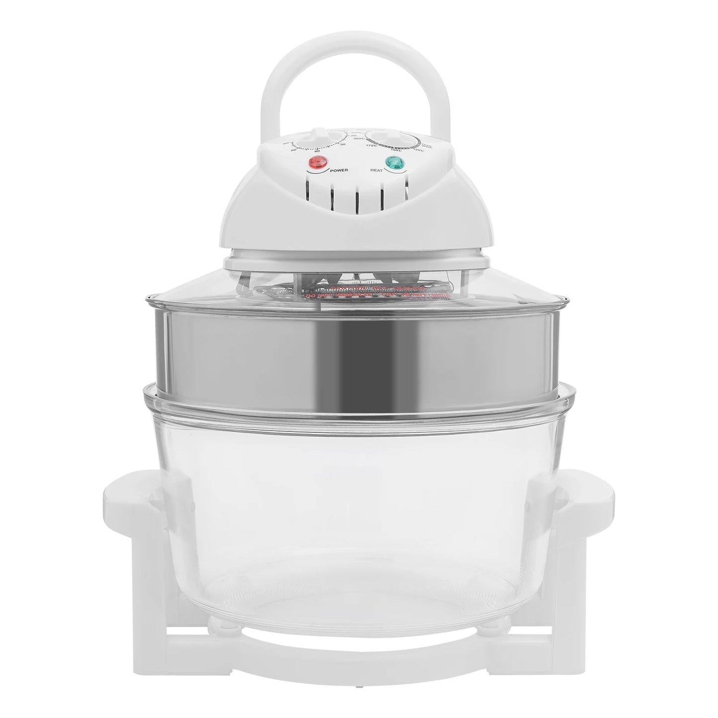 Visual Air Fryer 110V 1200W Oil Free Cooker With Grill Rack