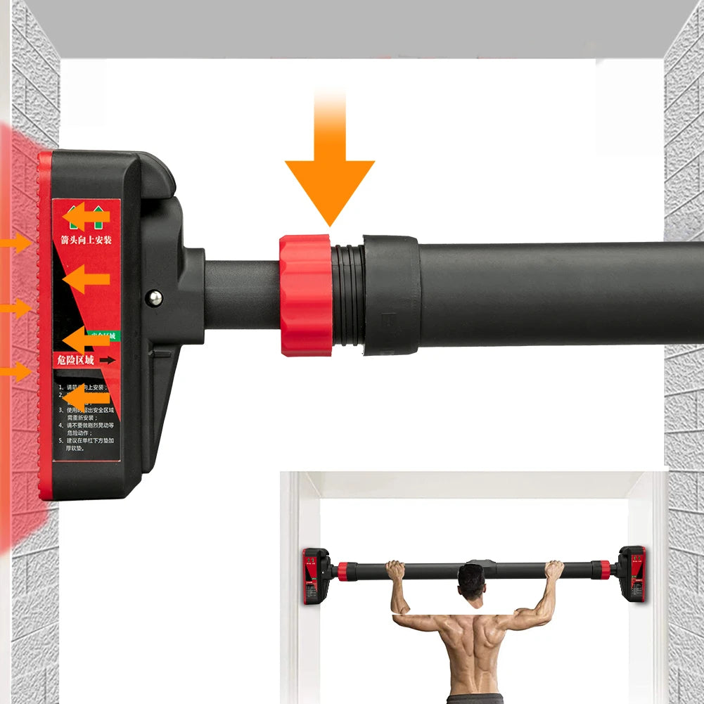 TWISTER.CK Adjustable Pull Up Bar With Level Gauge 200kg Capacity