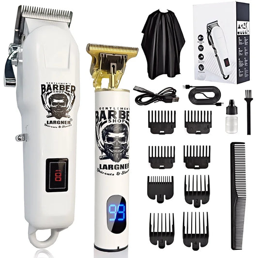 Largner Hair Clipper And Shaver With Ceramic T Blade