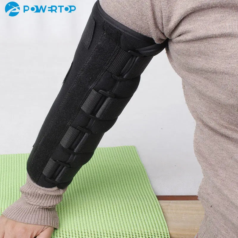 Arm Splint Brace Support Adjustable Elbow Recovery Band