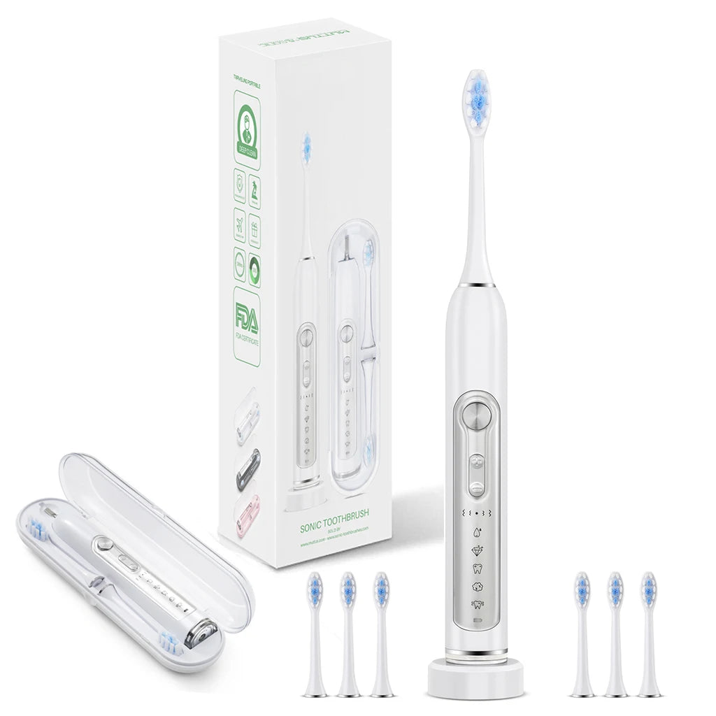 SUBORT S7 Sonic Electric Toothbrush With 5 Modes, IPX7 Waterproof