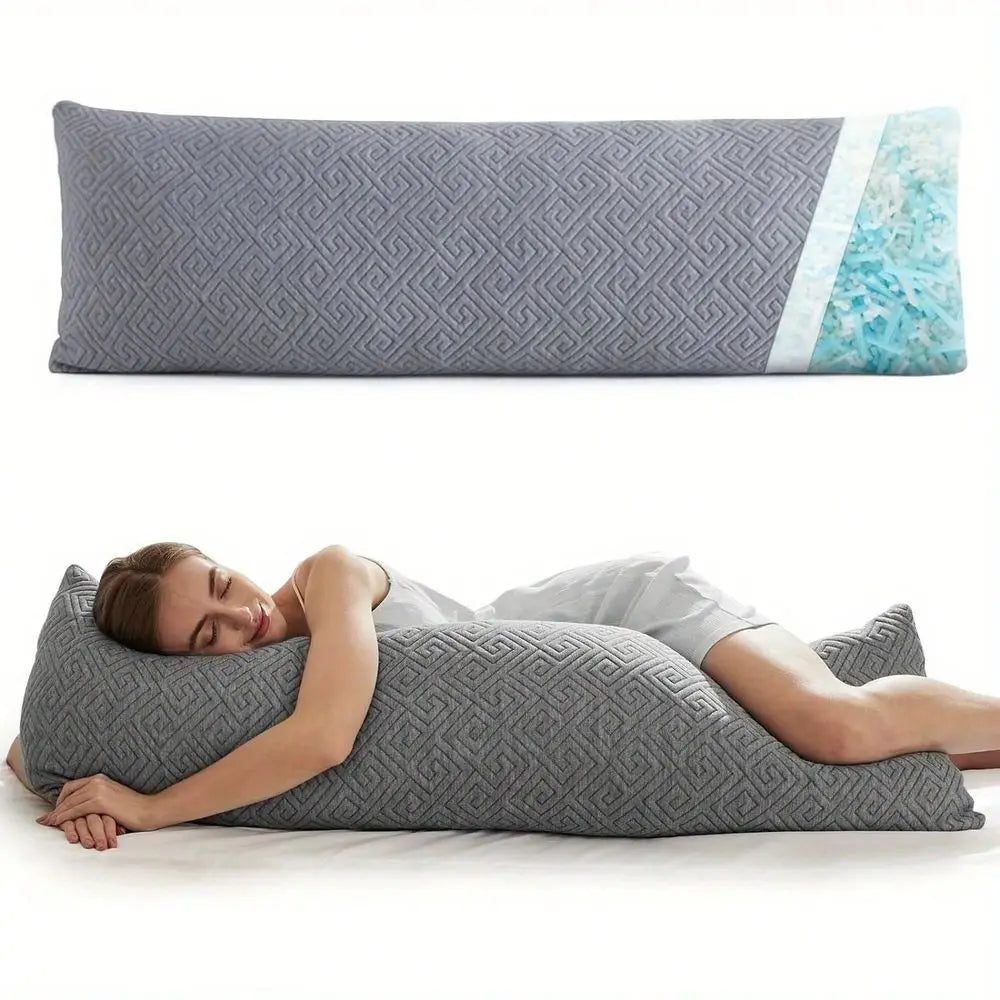 Body Pillow For Adults And Pregnancy Adjustable Shredded Hug Pillow