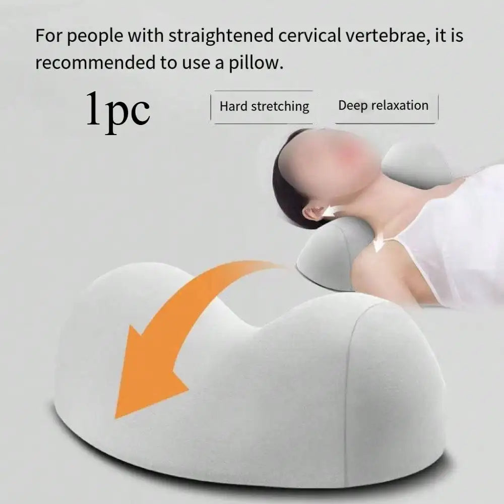 Ergonomic Neck Pillow For Support And Body Curve Comfort