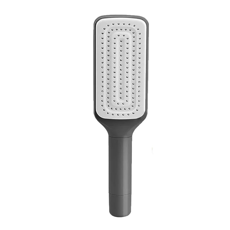 Self Cleaning Rotatable Hair Brush With Air Cushion Massage Comb
