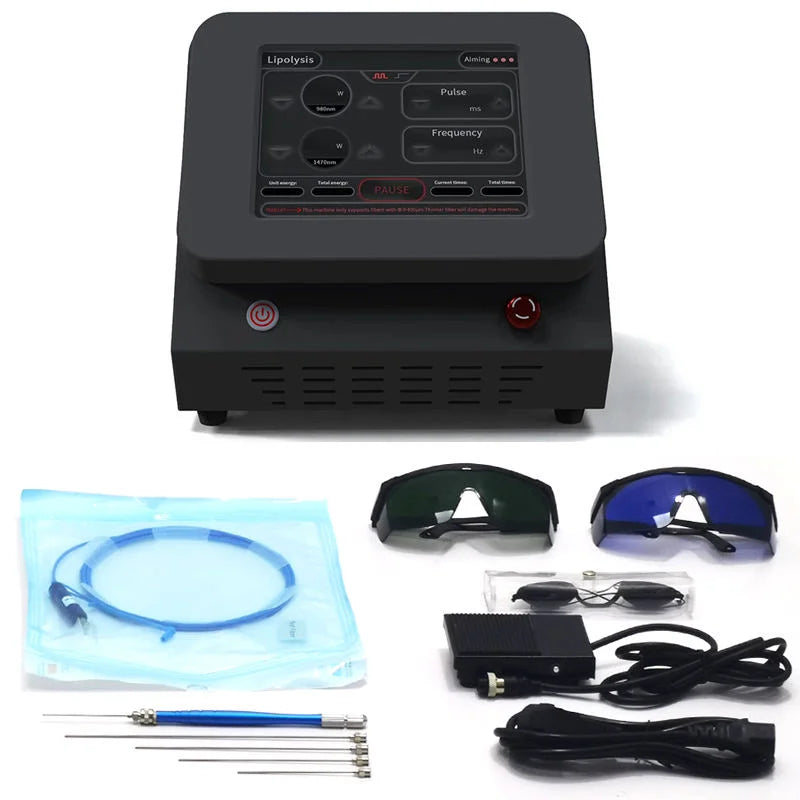 Diode Laser Machine 1470nm 980nm 635nm For Fat Reduction