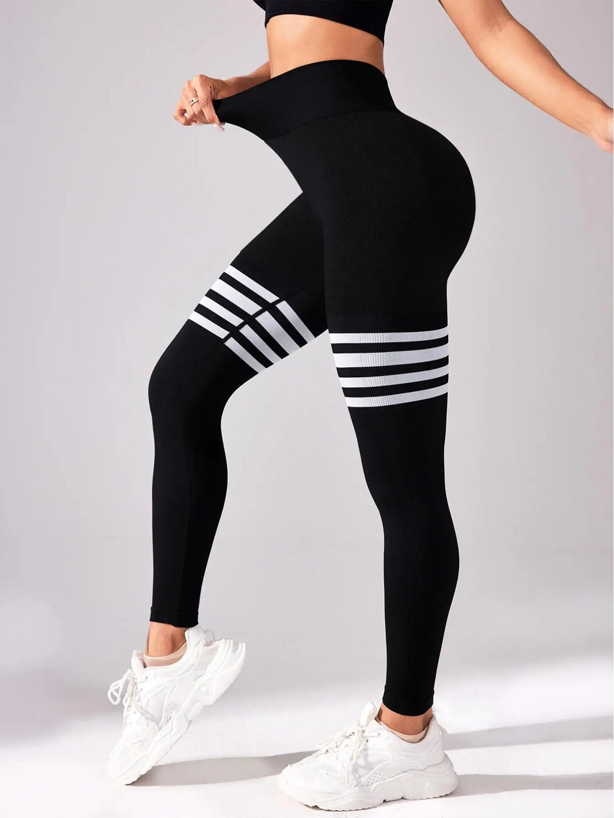 Women Workout Leggings Scrunch High Waist Seamless Yoga Pants