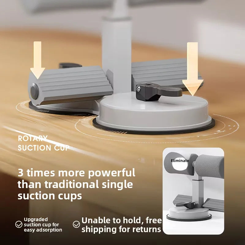 Multifunctional Home Sit Up Trainer With Ab Roller And Bands