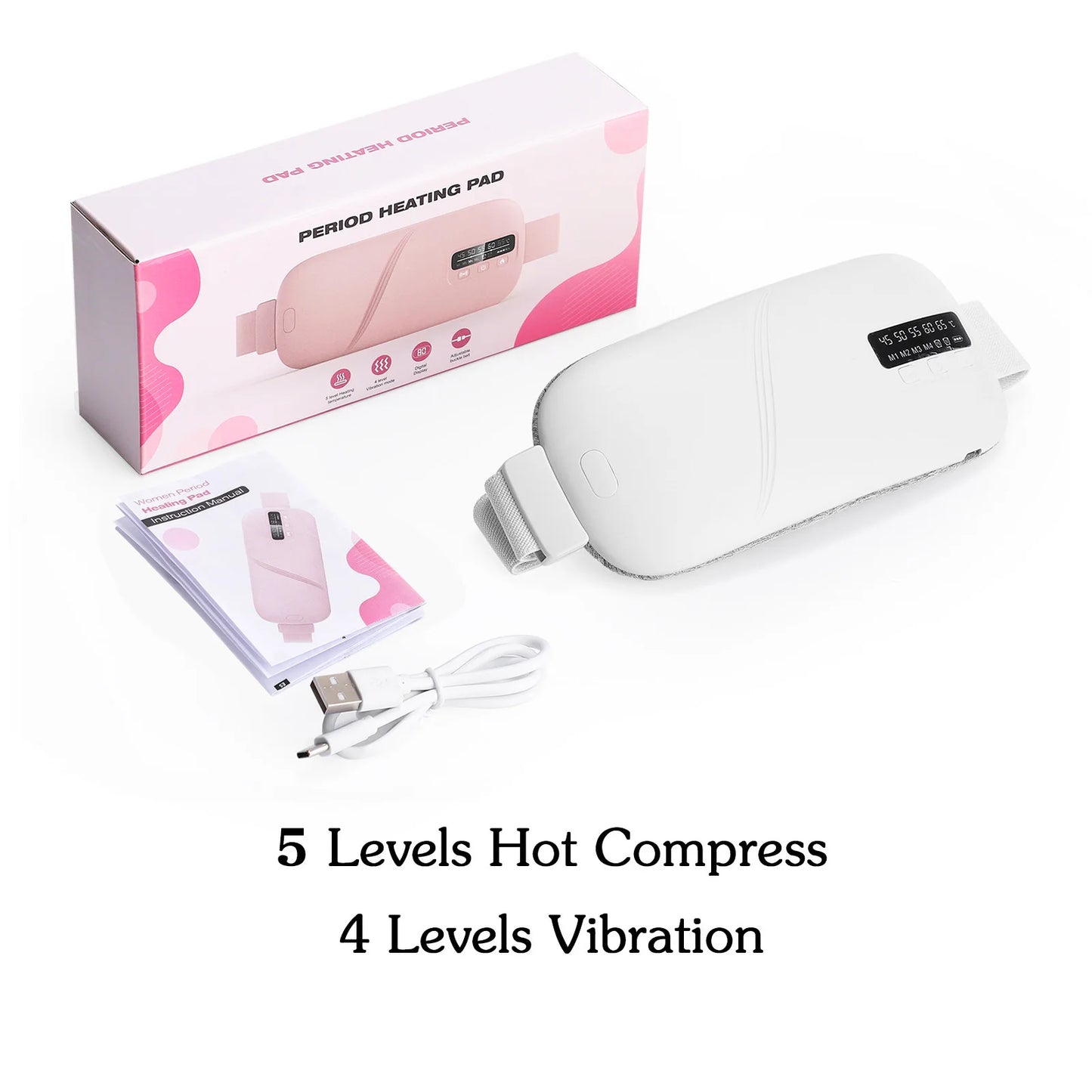 Hailicare Electric Heating Waist Belt For Period Pain Relief