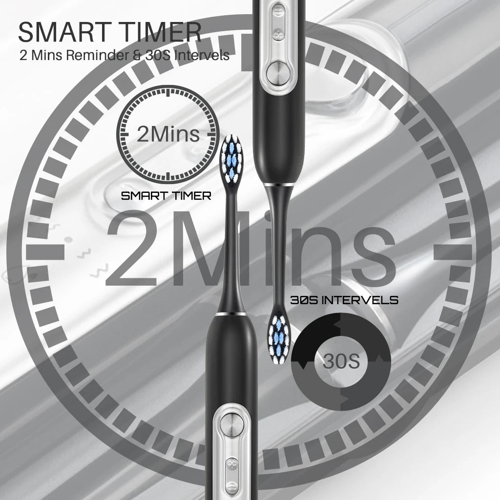 SUBORT S7 Super Sonic Electric Toothbrush For Adults With Timer