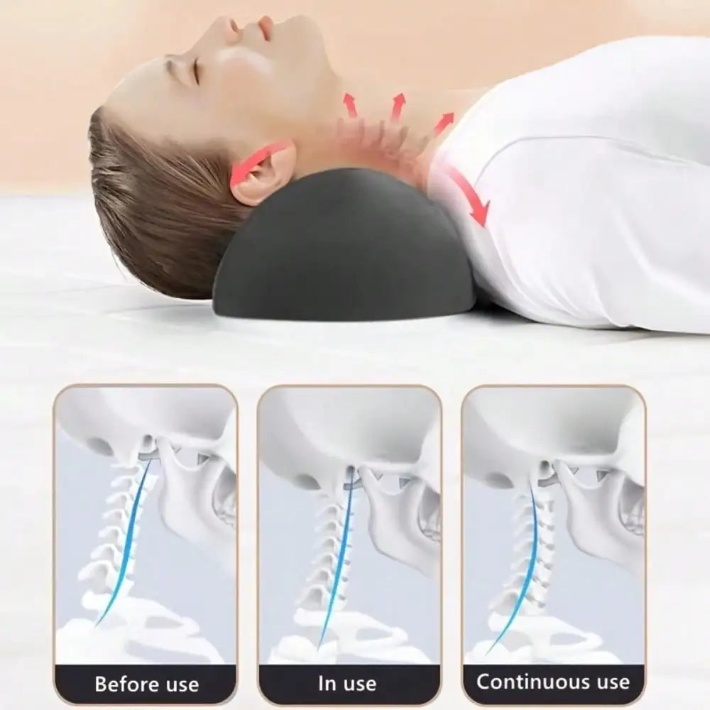 Ergonomic Neck Pillow For Support And Body Curve Comfort