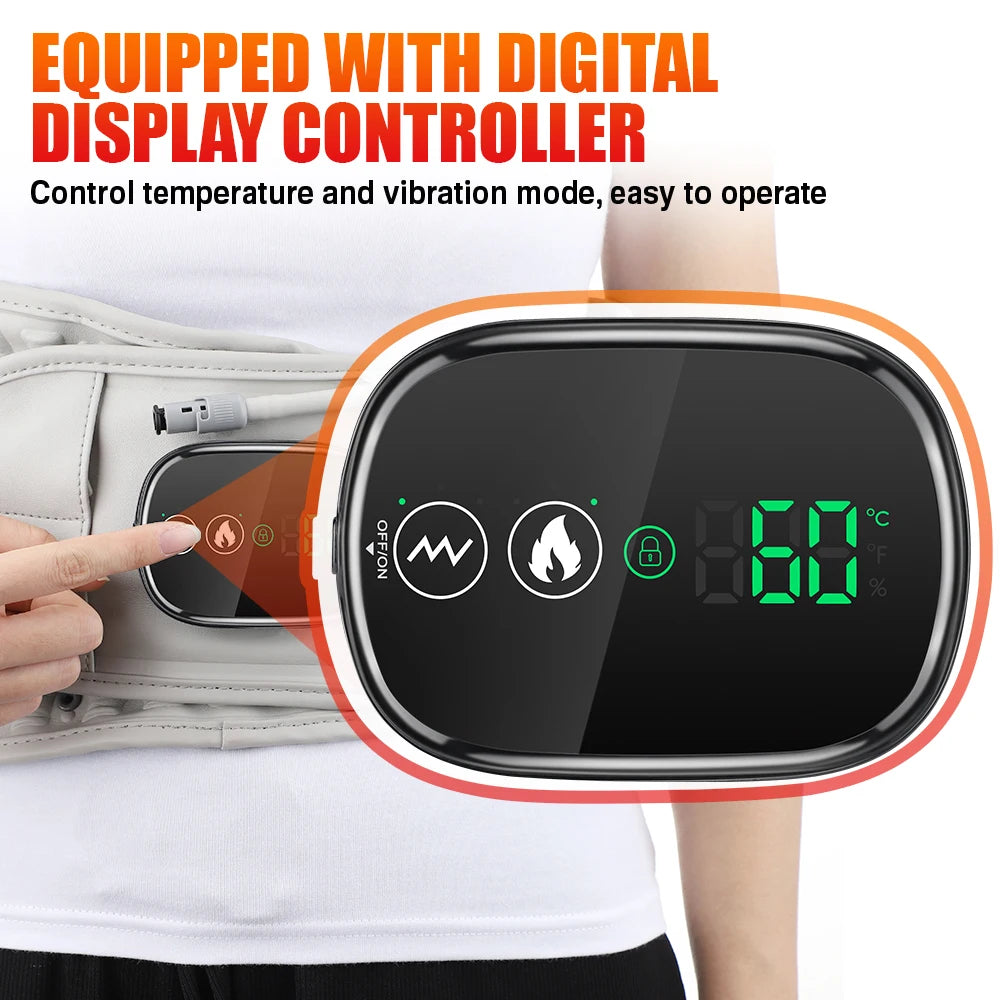Hailicare Back Heating Waist Belt With Airbag Massage