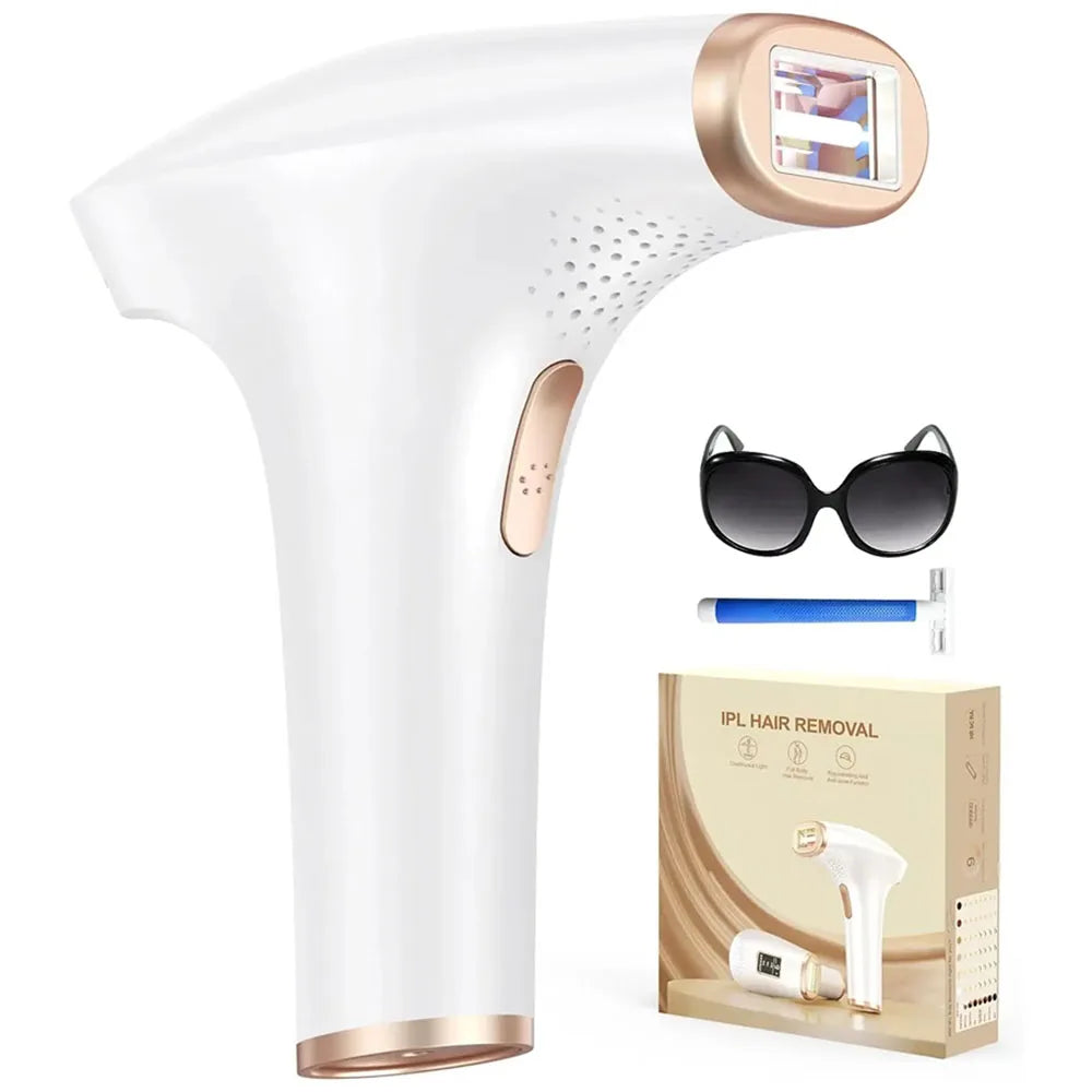 JOOYEE IPL Hair Removal Device Safe Permanent Painless Epilator