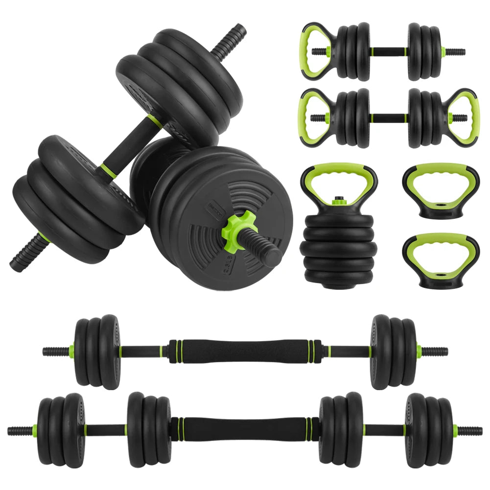 TWISTER.CK Adjustable Dumbbells 4 In 1 Home Gym Weight Set