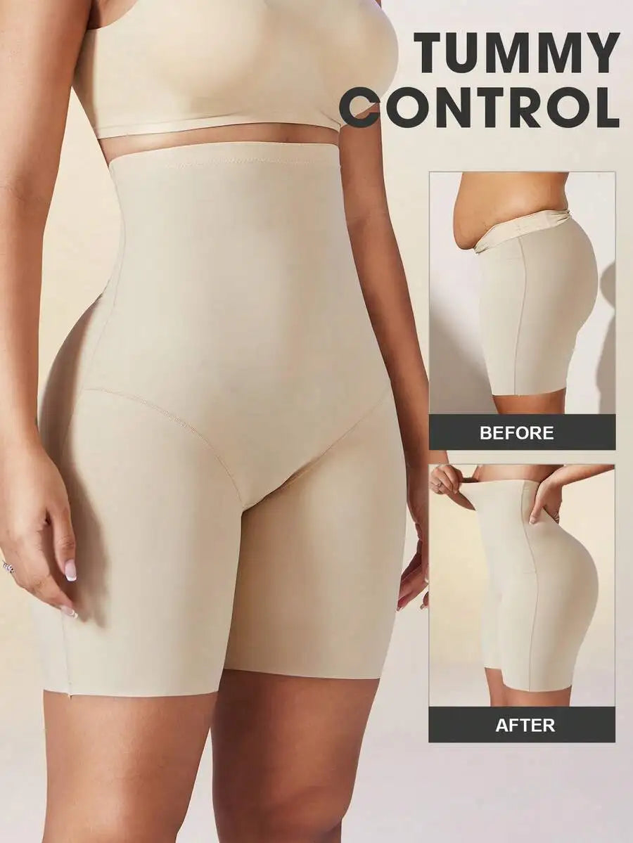 Women High Waist Invisible Shorts Tummy Control Butt Lift Shaper