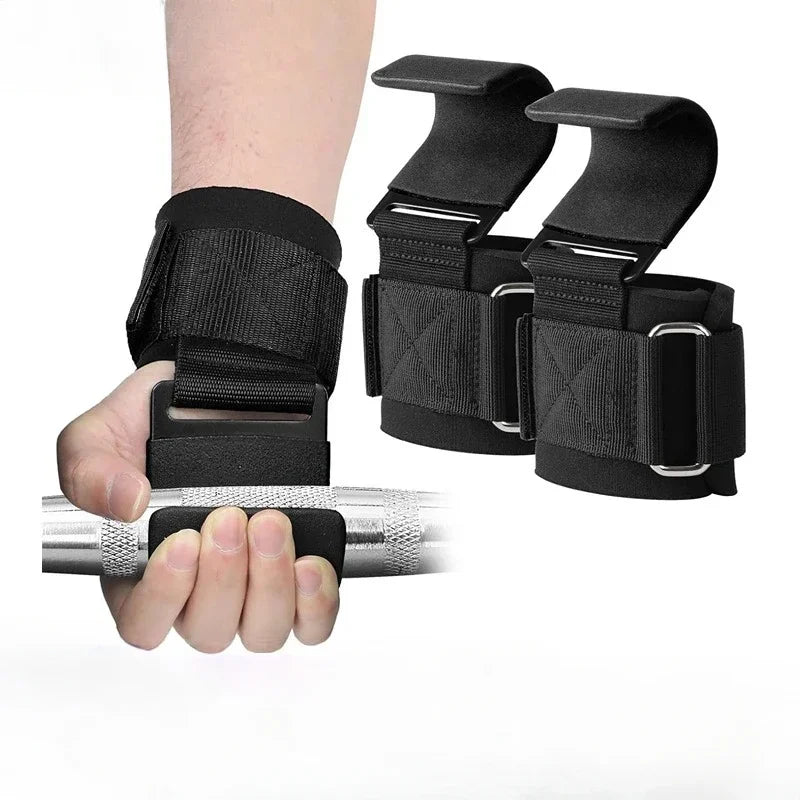 MIHJUSFDH Non Slip Weight Lifting Hooks Pair For Training