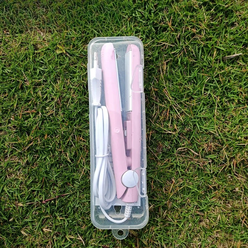 Oumonoka Mini Hair Straightener And Curling Iron Ceramic Styler