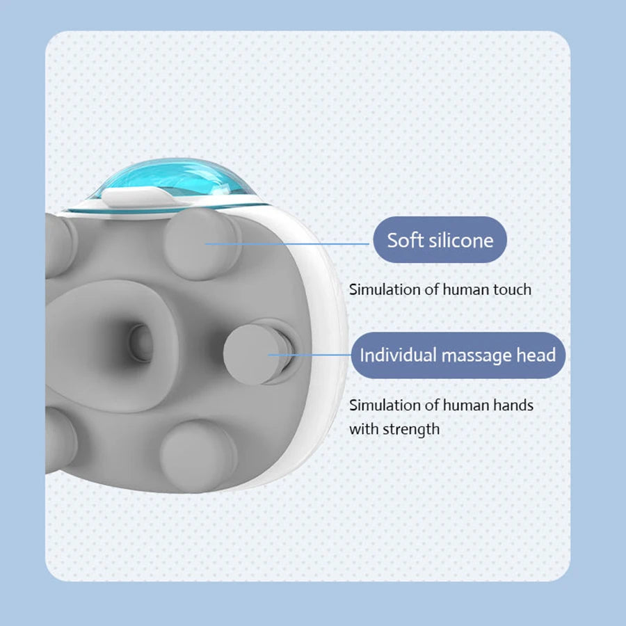 Jitesy Wireless Ionic Eye Massager With Air Pressure Massage