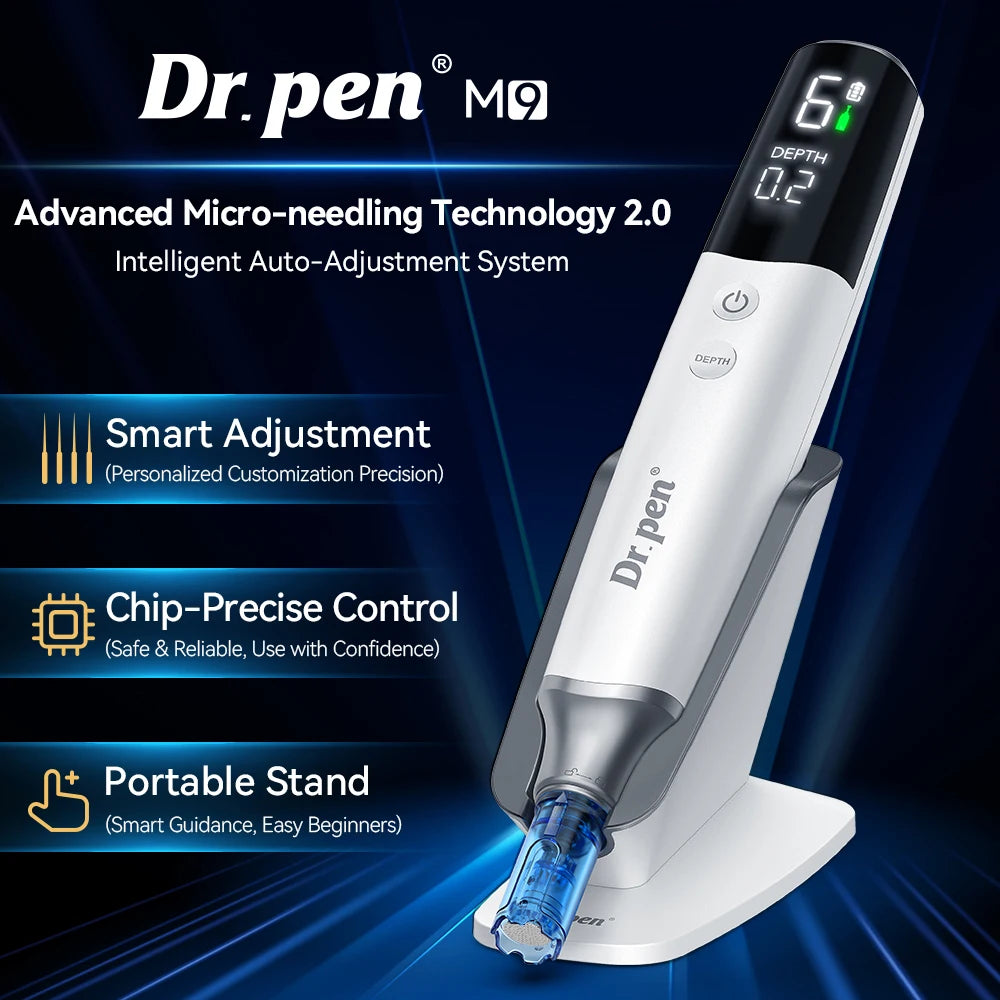 Hello Face Dr Pen M9 Microneedle Device M300 LED Mask