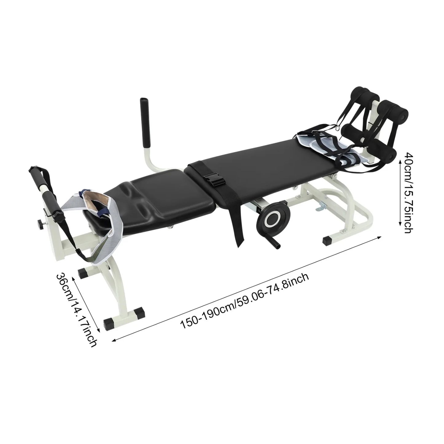 Back Stretch Bench Neck Stretcher Lumbar Traction Bed
