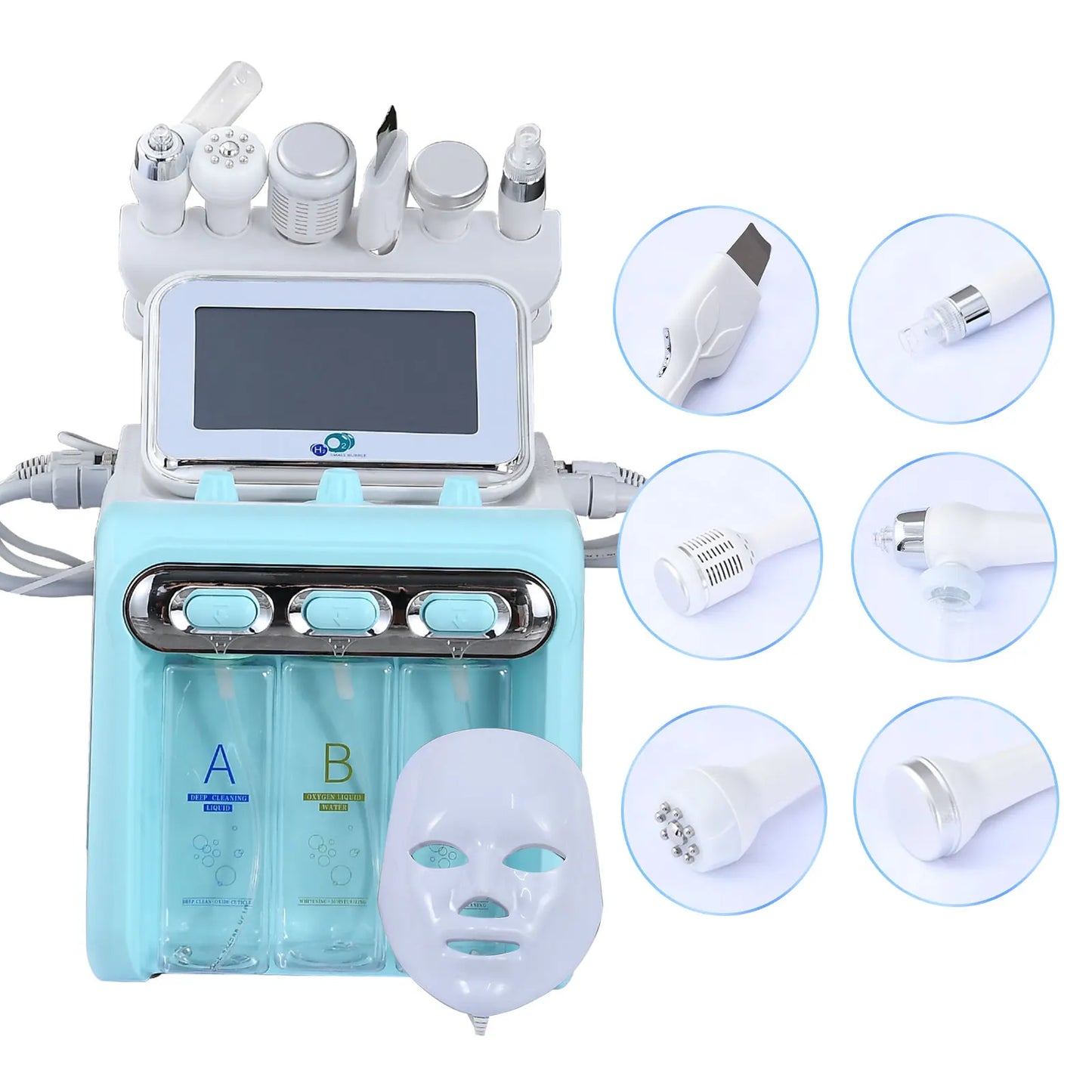 Amilibeauty 7 In 1 Hydro Facial Machine For Spa Skincare