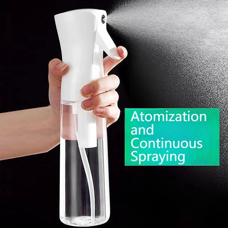 Refillable Continuous Mist Spray Bottle For Hair And Makeup