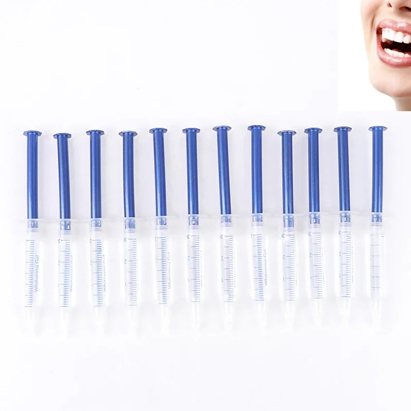Teeth Whitening Gels Kit With Blue Light 35 Percent