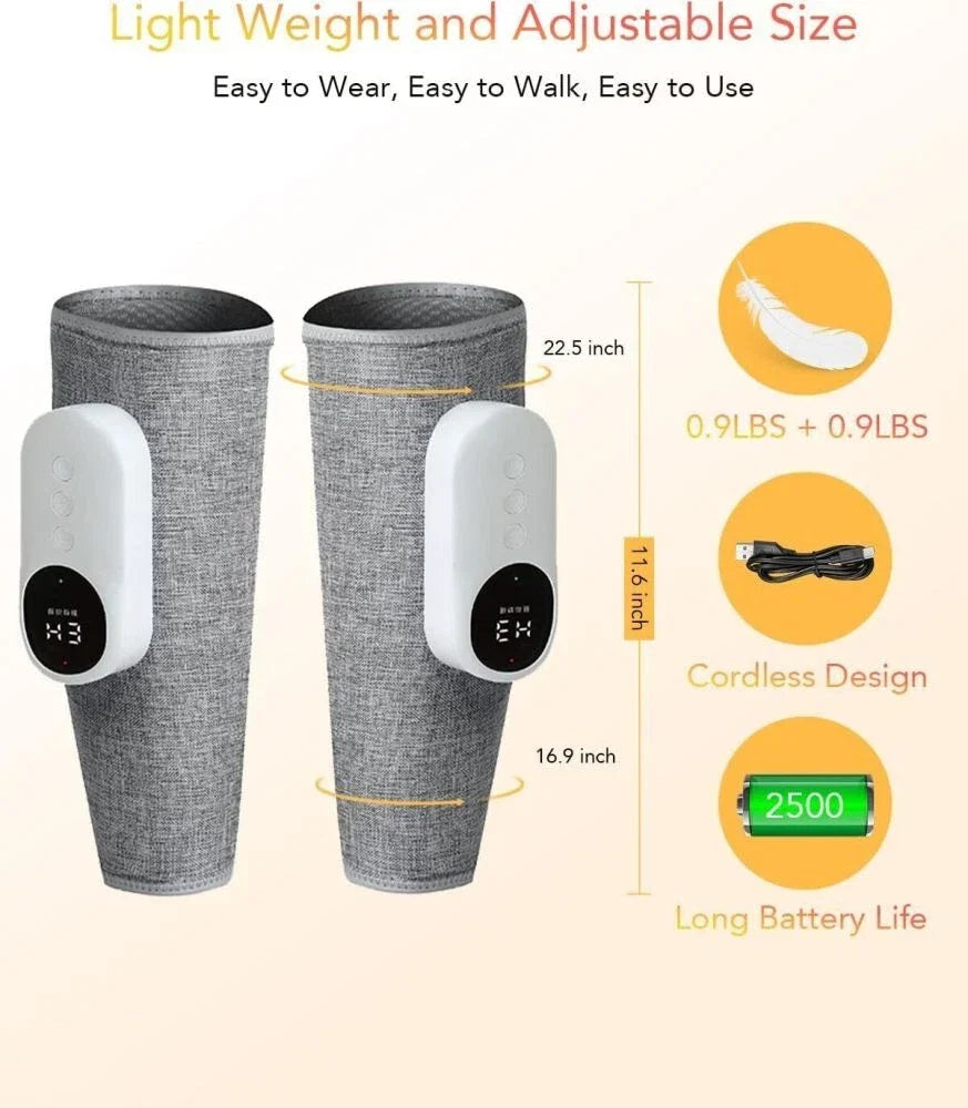 360 Degree Leg Massager With Air Compression And Calf Massage