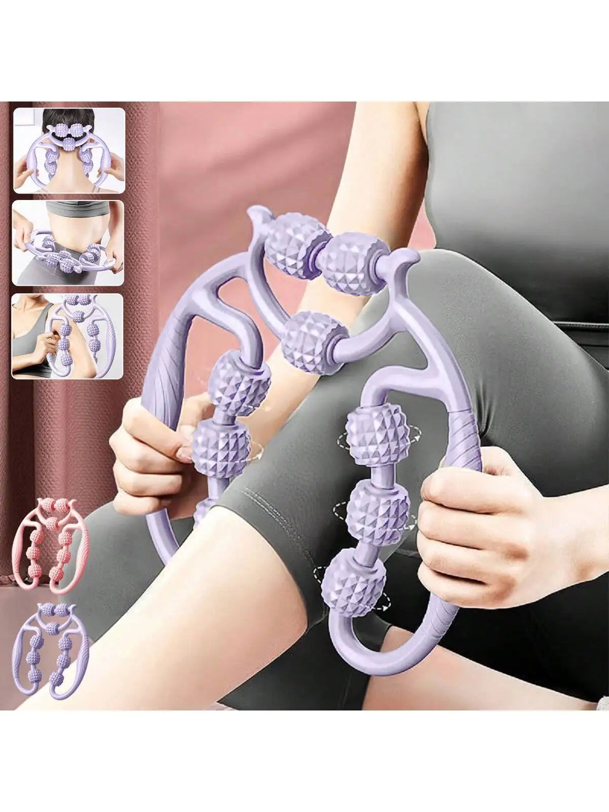 U-Shaped Anti-Cellulite Massage Roller For Body And Leg