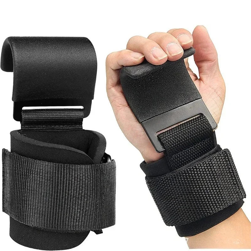 MIHJUSFDH Non Slip Weight Lifting Hooks Pair For Training