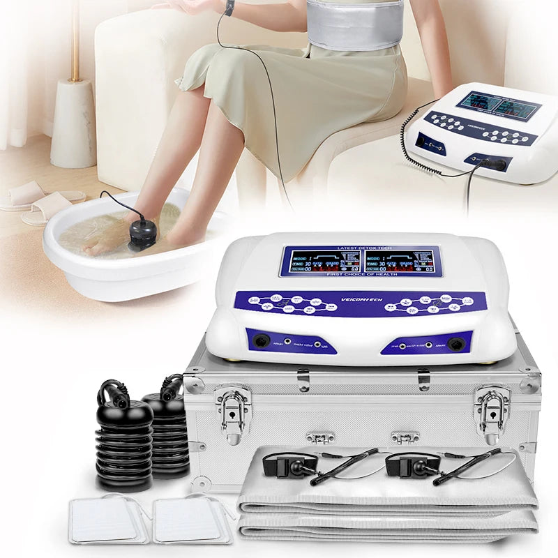 Dual Detoxify Ionic Foot Bath Spa With Far Infrared Therapy