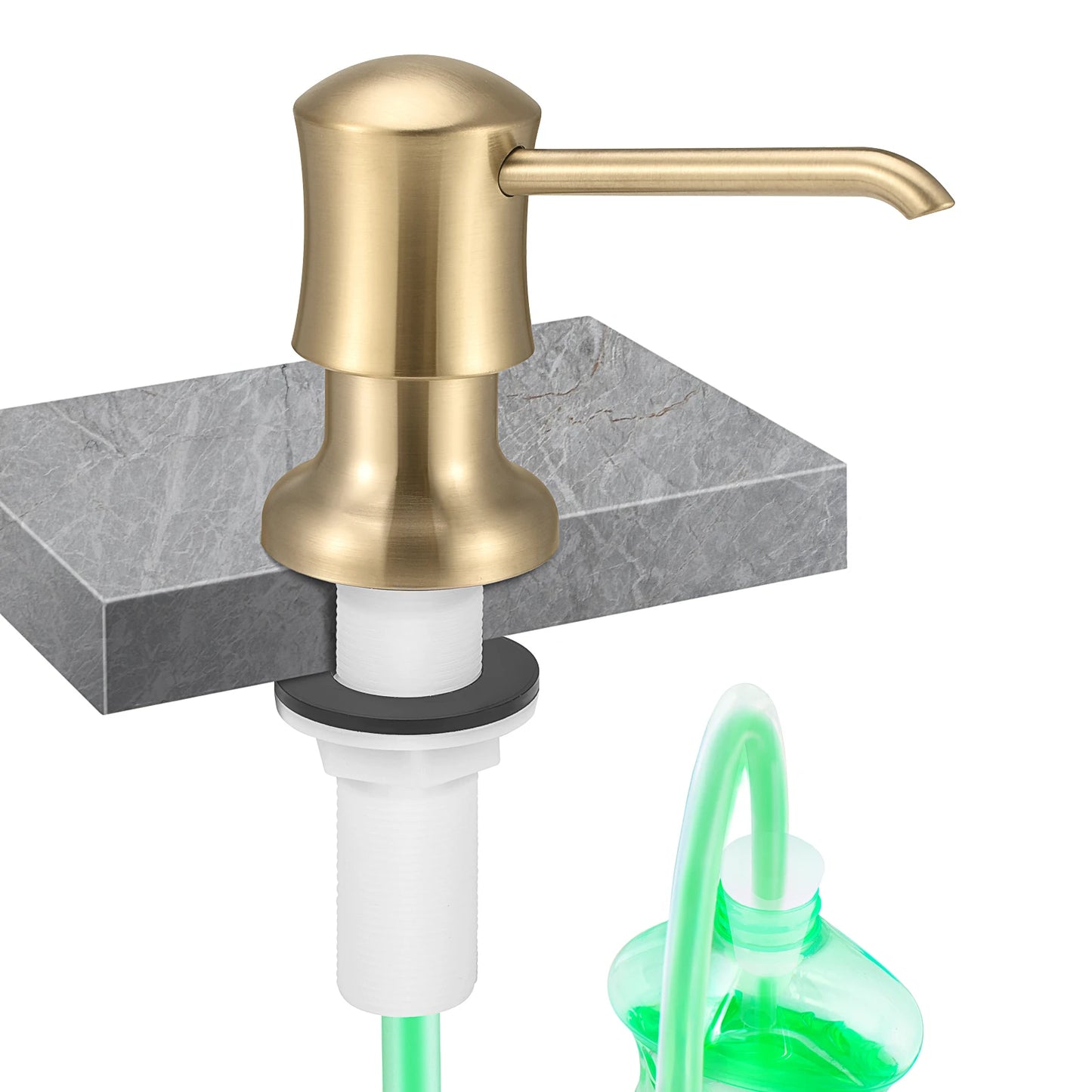 Liquid Soap Dispenser With Extension Tube For Kitchen