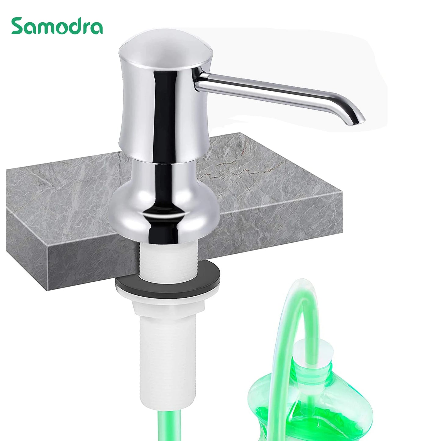 Liquid Soap Dispenser With Extension Tube For Kitchen