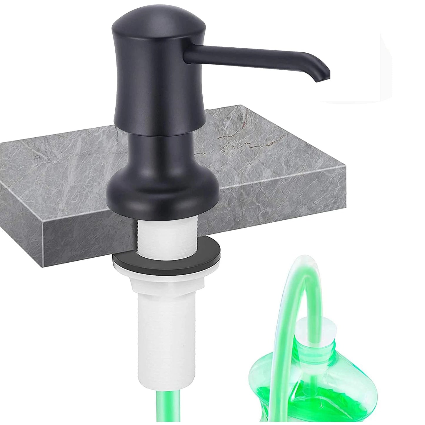 Liquid Soap Dispenser With Extension Tube For Kitchen