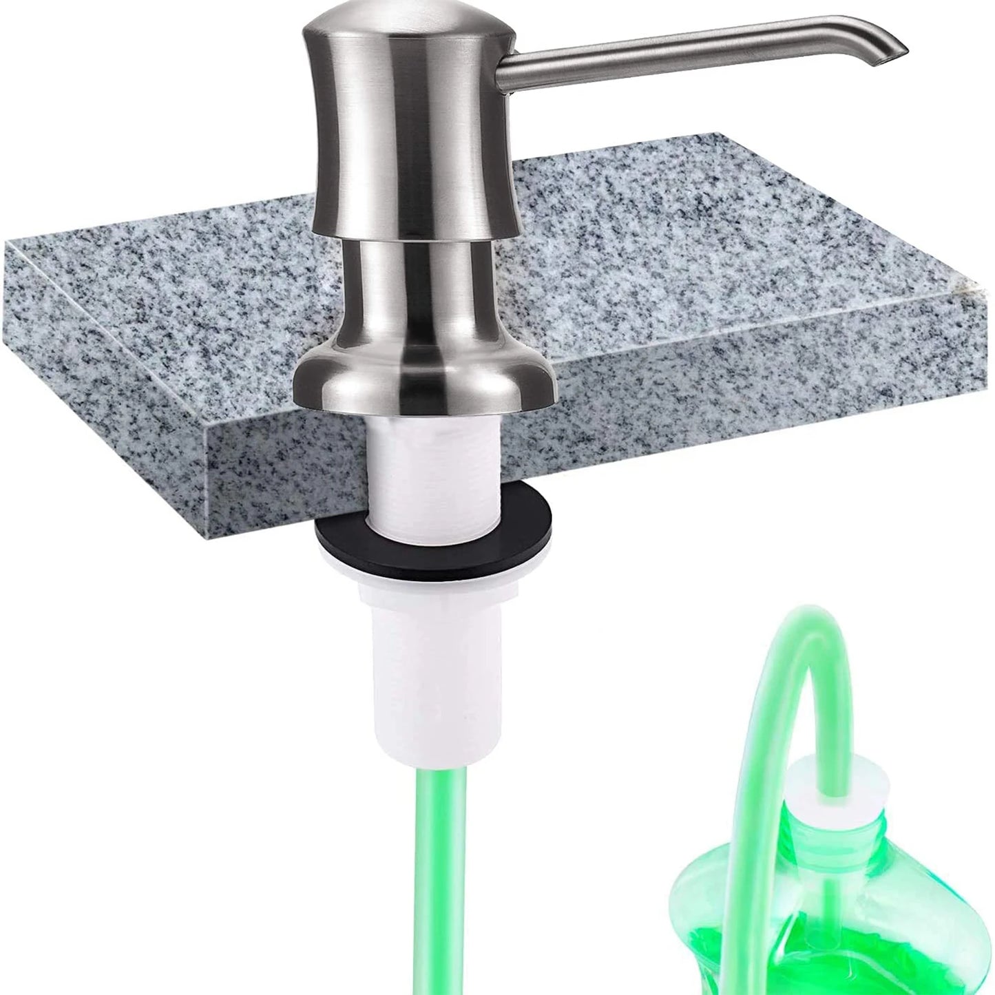 Liquid Soap Dispenser With Extension Tube For Kitchen